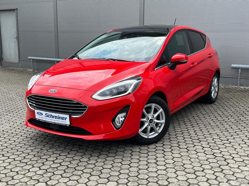 Ford Fiesta Titanium Parkpilotsystem vo.+hi.