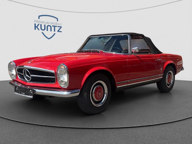 Mercedes-Benz 250 SL Hard-Top+Historie+Pappbrief