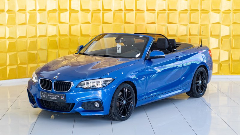 BMW 220 i Cabrio M SPORT KEYLESS 2.Hd TÜV 09/2026