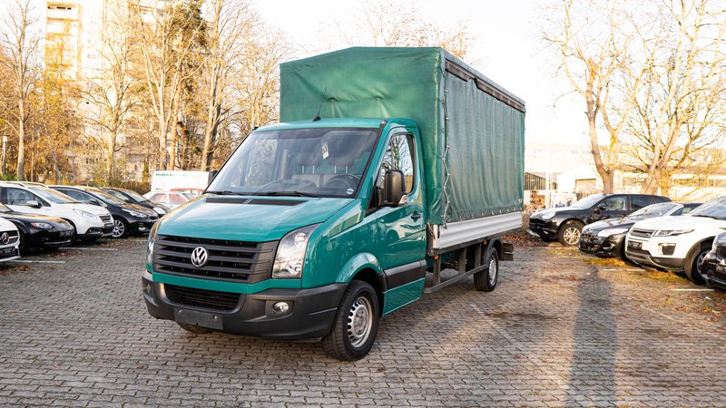 Volkswagen Crafter 35 lang L3 Pritsche+PLANE Klima