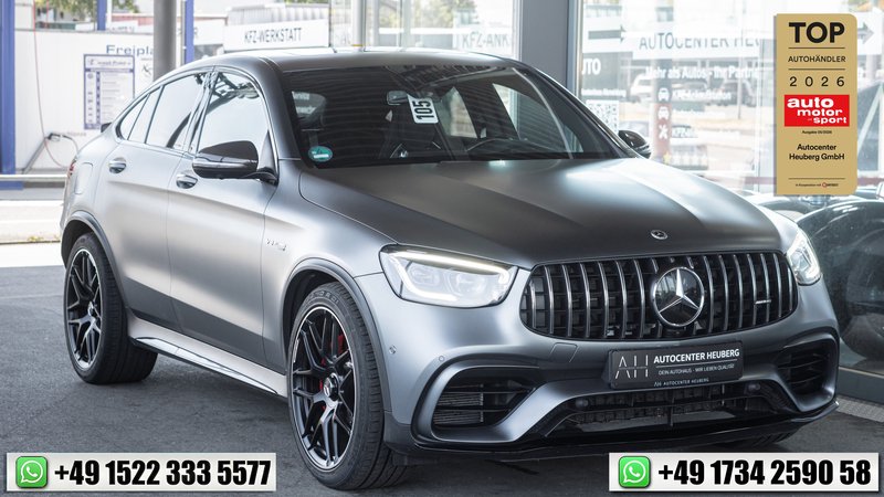 Mercedes-Benz GLC 63 AMG S 1HAND 360° ACC HUD MWST BURMEST