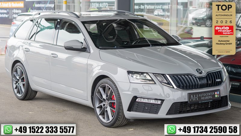 Skoda Octavia RS 2.0 TSI PANO ACC SPUR KAM APPLECARP