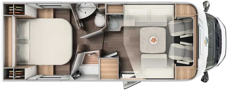Carado Clever T 459  Edition / TOP-Ausstattung