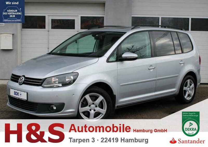 Volkswagen Touran Van/Kleinbus in Grau gebraucht in Marktredwitz