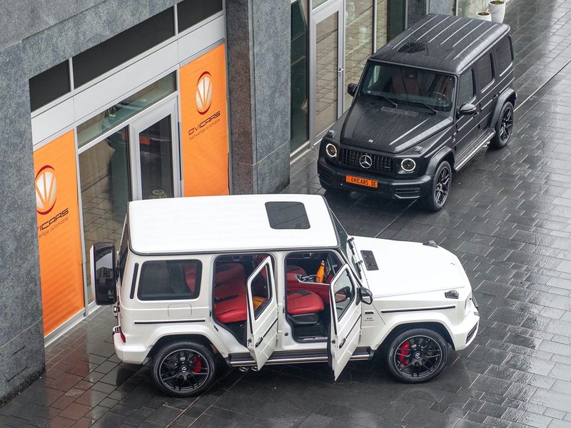 Mercedes Benz G 63 Amg Demonstrator Buy In München Price 194799 Eur Int Nr 569 G63 799white 507 Leather Red Sold