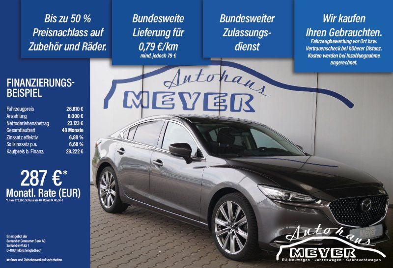 Mazda 6 Sports-Line 2.5 SKYACTIV-G 194PS Aut.