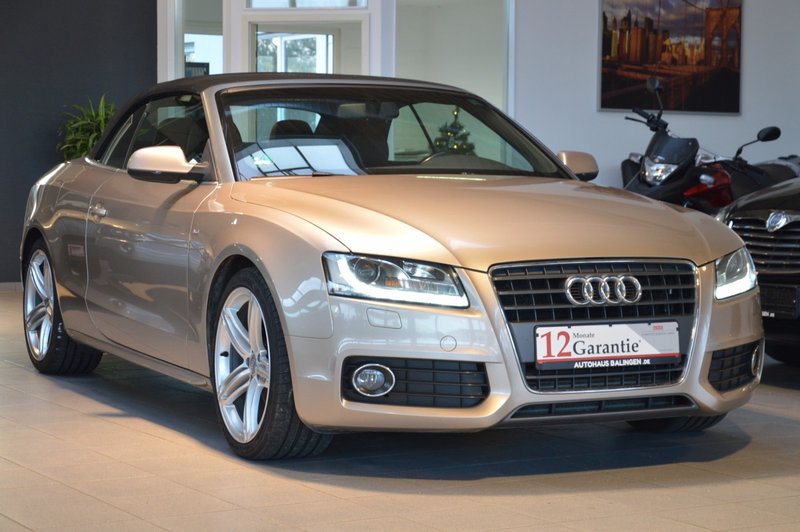 Audi A5 Cabriolet 2.0 TFSI 3x S-LINE|SPORT PLUS|SHZ|