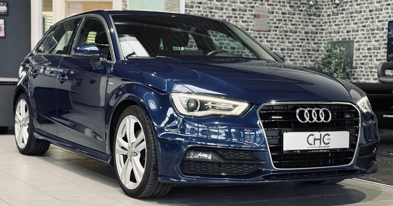 Audi A3 Sportback S line Sportpaket quattro |1.Hand|Hagel|
