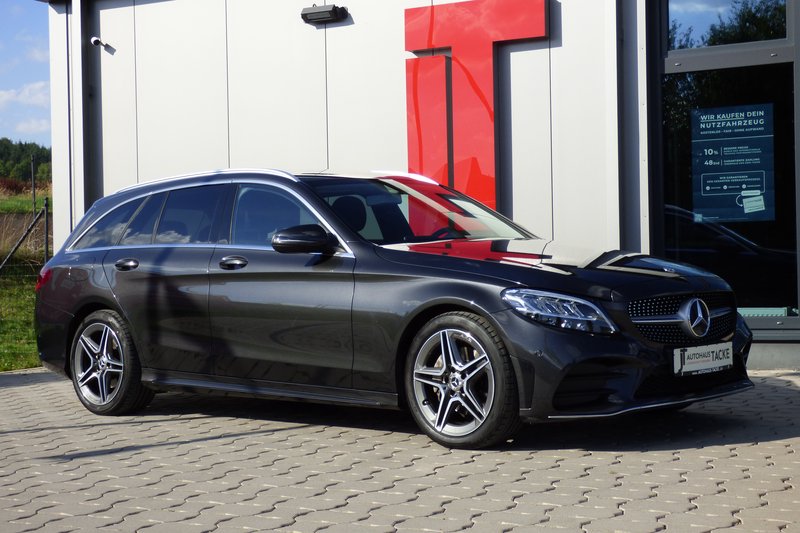 Mercedes-Benz C 200 d T 9G-Tronic AMG-Line, AHK, Kamera, LED