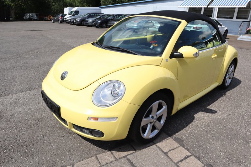Volkswagen New Beetle Cabriolet 2.0 i Autom. Klima. Leder. SHZ. Alu. Navi.