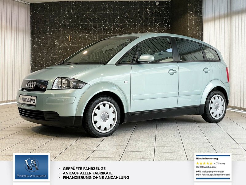 Audi A2 1.4 used buy in Duisburg Price 8999 eur - Int.Nr.: L985 SOLD