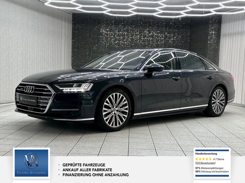 Audi A8 55 TFSI L quattro 1 Hand Spurwechselassistent Standheizung Matrix-LED E. Heckrollo