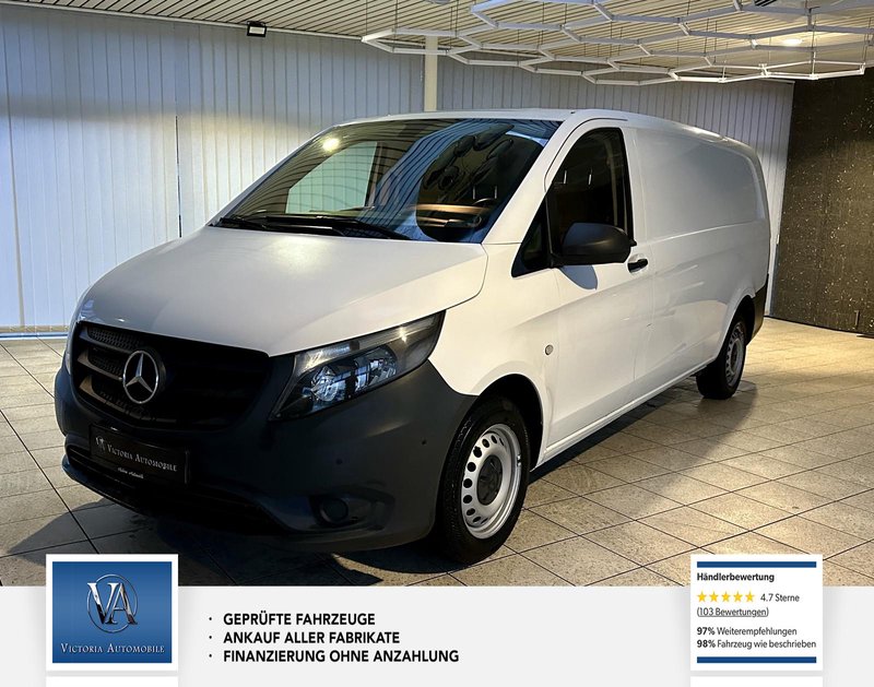 Mercedes-Benz Vito Kasten 1 Hand, Klima, Navi, AHK , Tempomat, 114/116 CDI, 119 CDI/BT RWD extralang