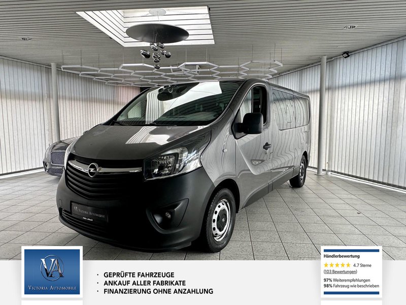Opel Vivaro B Kasten/Kombi 9 Sitze, 1 Hand, Anhängerkupplung, Parktronik, Combi L2H1 2,9t