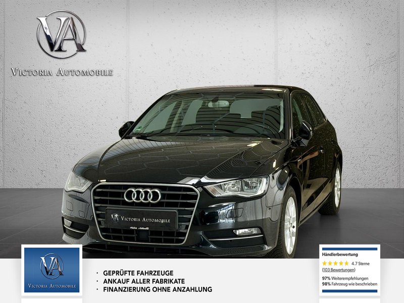 Audi A3 Sportback Nur 53Tkm 1 Hand SEHR SPARSAM 4 € auf 100km Leder Navi Sehr gepflegt BENZIN+CNG
