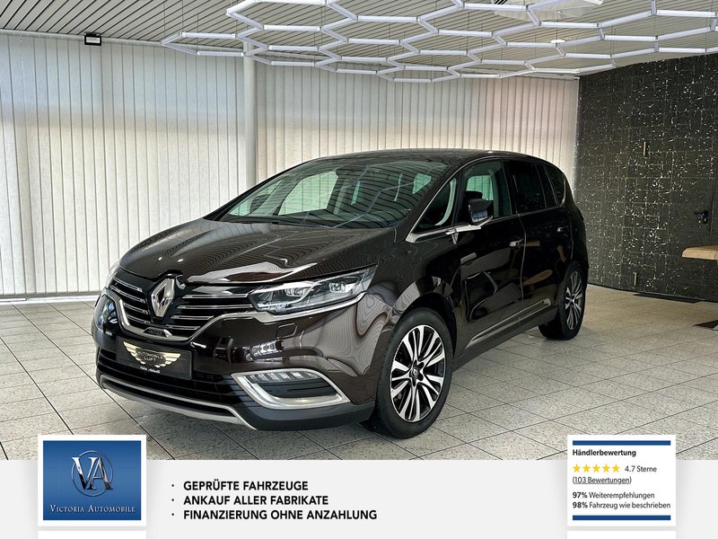 Renault Espace V Vollausstatung Panoramadach Head-up-Display Leder-Nappa 1 Hand Scheckheftgepflegt