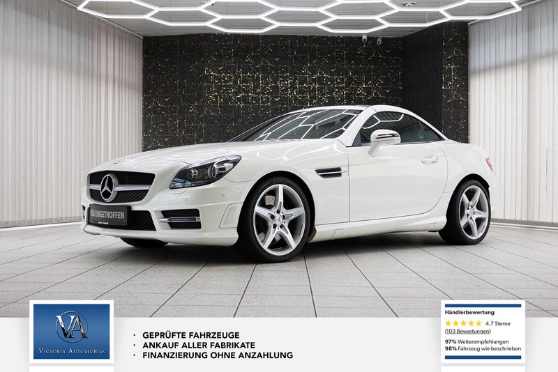 Mercedes-Benz SLK 200 Blue AMG Line BiXen Comand AirScarf Voll