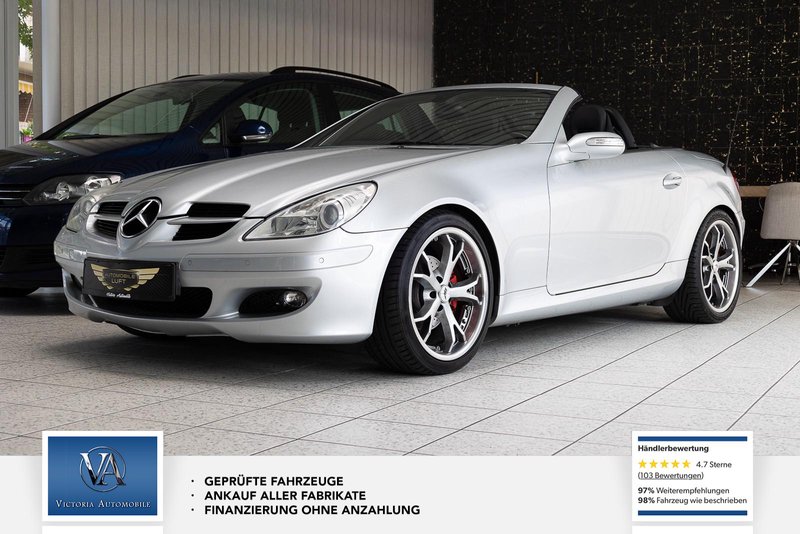 Mercedes-Benz SLK 200 Aut Airscarf Leder PTS DAB+