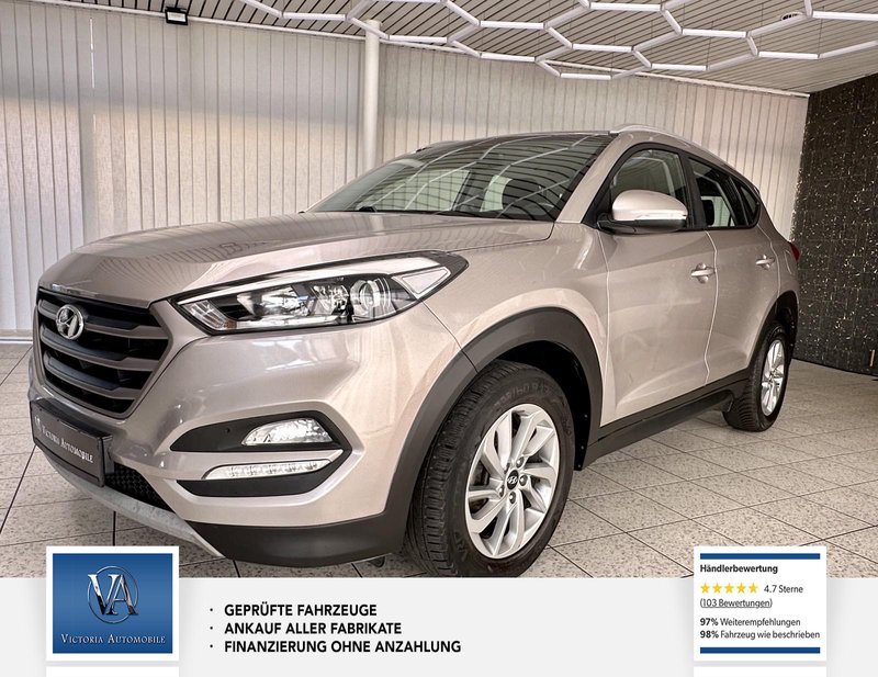 Hyundai TUCSON 1 Hand blue Trend