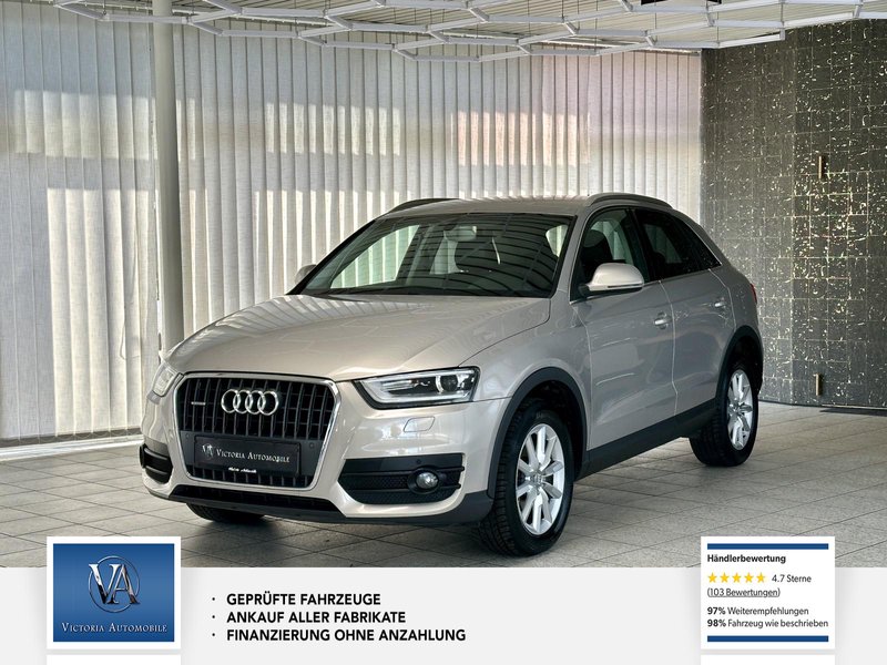 Audi Q3 2.0 TDI quattro 1 Hand, Leder-Alcantara, Navigation