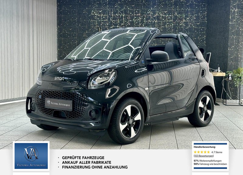 Smart fortwo cabrio 1 Hand electric drive / EQ  Navi. Scheckheft.