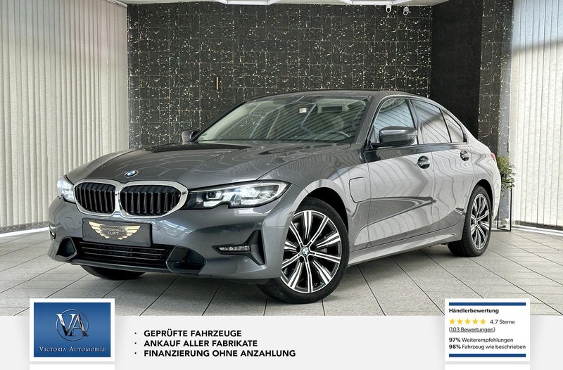 BMW 330 e xDrive Sport Line 1 Hand Head-up Display Leder Anhängerkupplung el. Rückfahrkamera LED