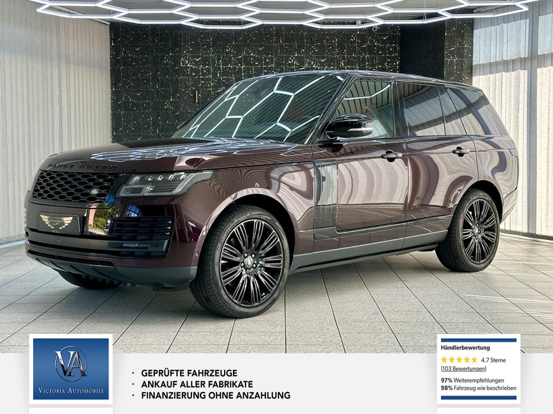 Land Rover Range Rover Autobiography Black Edition, 1 Hand , Unfallfrei, Scheckheft, Trittbretter.