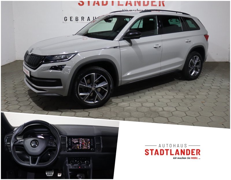 Skoda Aktionspreis bis zum 10.03.2023 Kodiaq Sportline 7-Sitze / LED / Alcantara