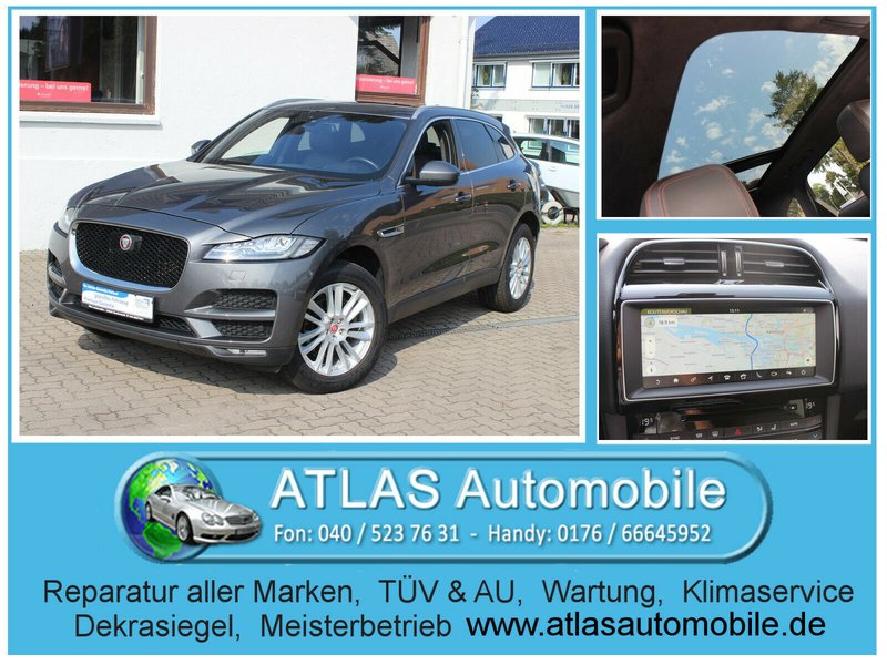 Jaguar F-Pace Prestige AWD HUD+LEDER+NAVI+Xenon+Pano+AC