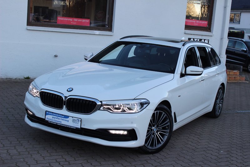 BMW 520 iA Sport Line OPF Leder+Pano+Head-Up+Navi+LED