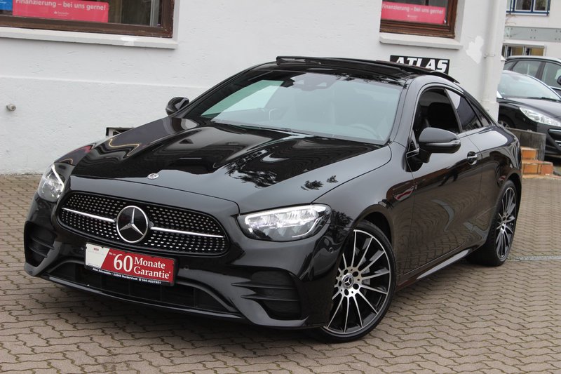 Mercedes-Benz E 220 d Coupe AMG LINE PANO+20 ZOLL+Distronic+Night
