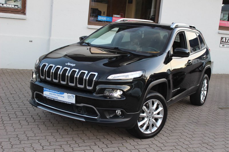 Jeep Cherokee Limited 4WD 2,2 Multijet Leder=Pano=Navi=