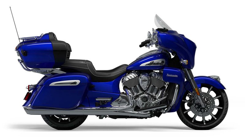 Indian Roadmaster Limited Spirit Blue Metallic 5-Jahre Garantie
