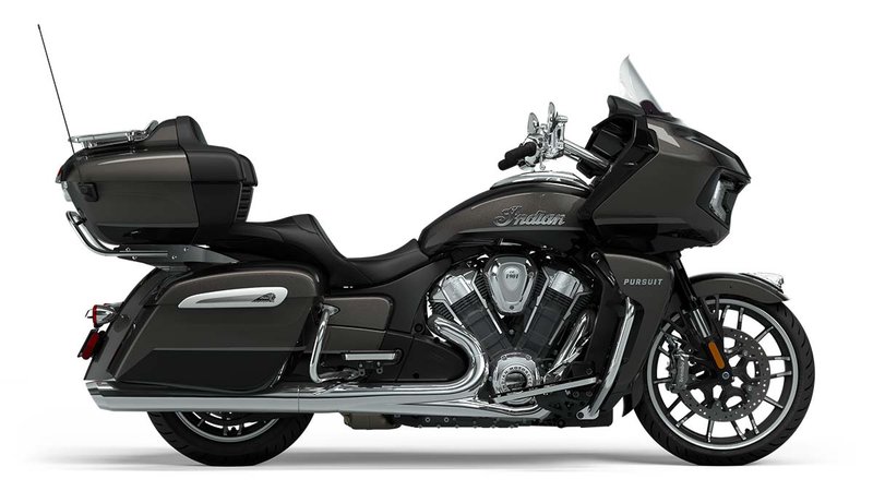 Indian Pursuit Limited Titanium/Black Metallic 5-Jahre Garantie