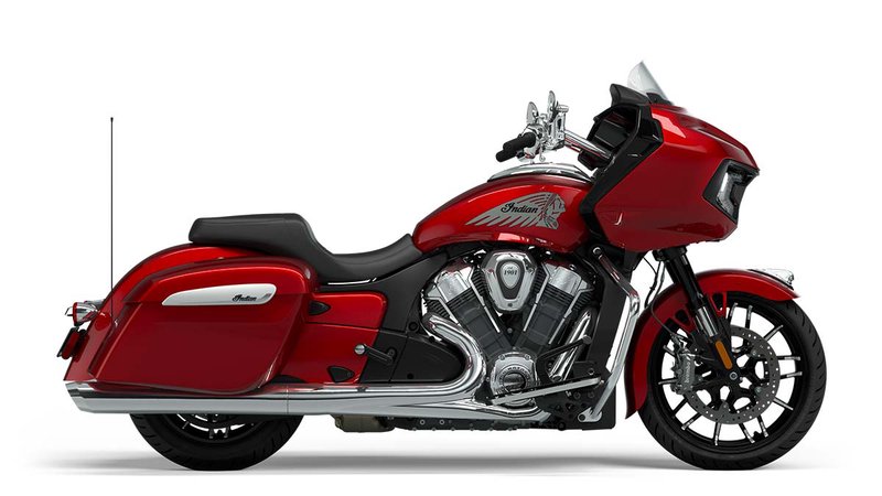 Indian Challenger Limited Sunset Red Metallic 5-Jahre Garantie
