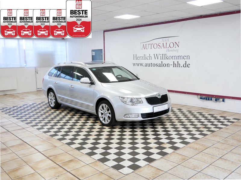 Skoda Superb Combi Elega.*1Vorb*Serviceg.*Pano*Leder*AHK*Bixeno