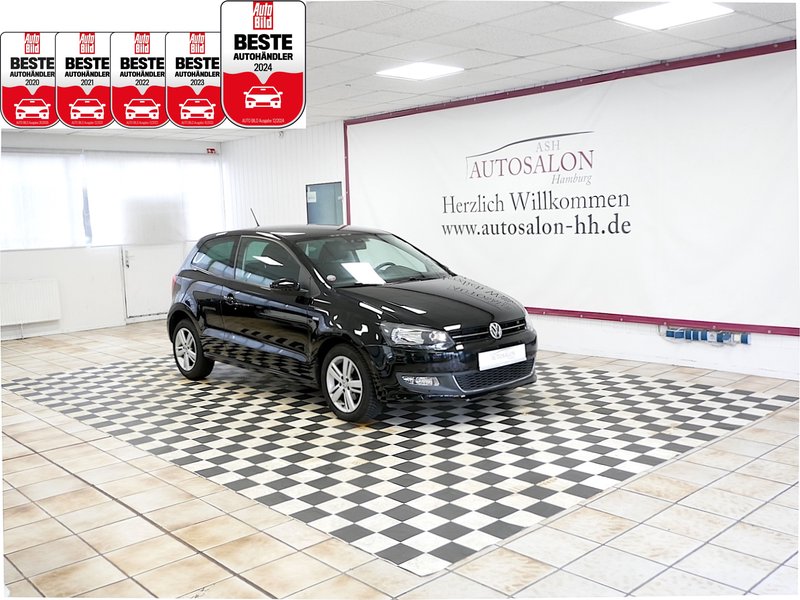 Volkswagen Polo V 1,4 Match*2Vorb*Servicege*Teilleder*4Zylider*
