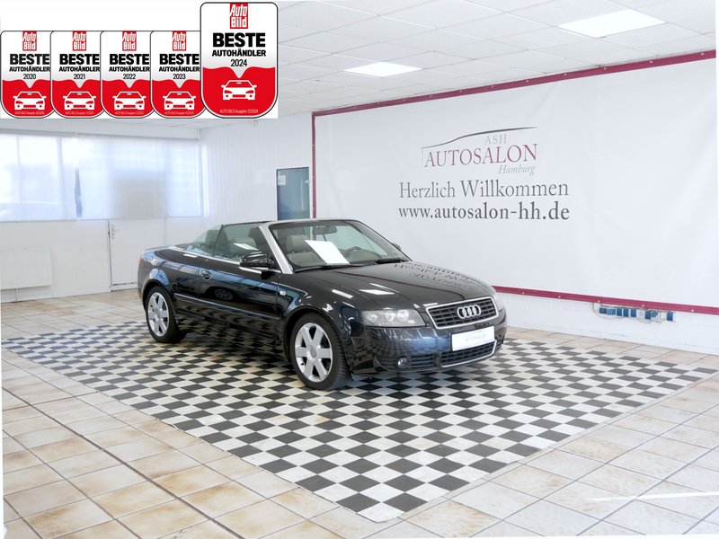 Audi A4 2,4 Cabriolet*Xenon*PDC H*Leder*Servicegepf*6Zylinder*