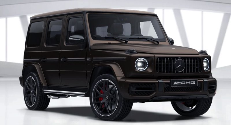 Mercedes-Benz G63 AMG Superior Night-Paket II Rear Entertainm