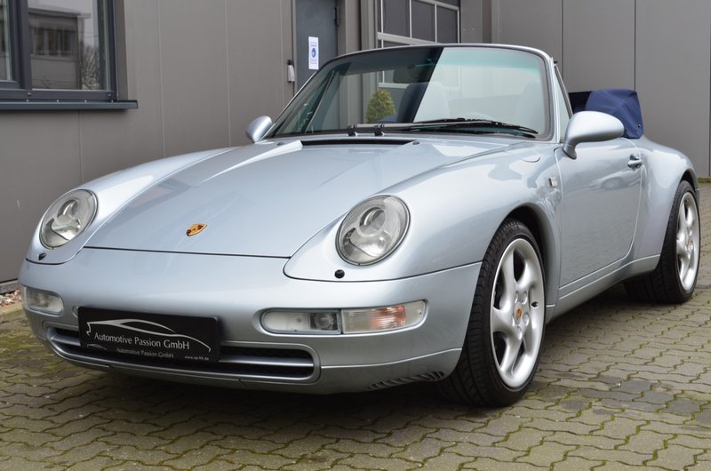 Porsche 911 / 993 Carrera Cabriolet /  Dt.-Fzg TOP Zustand SH