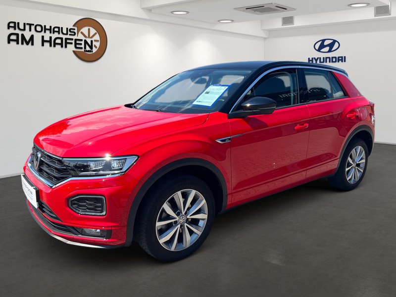 Volkswagen T-Roc Style mit R-LINE Paket und Dach Schwarz 1.Hand, Checkheft, Allwetter