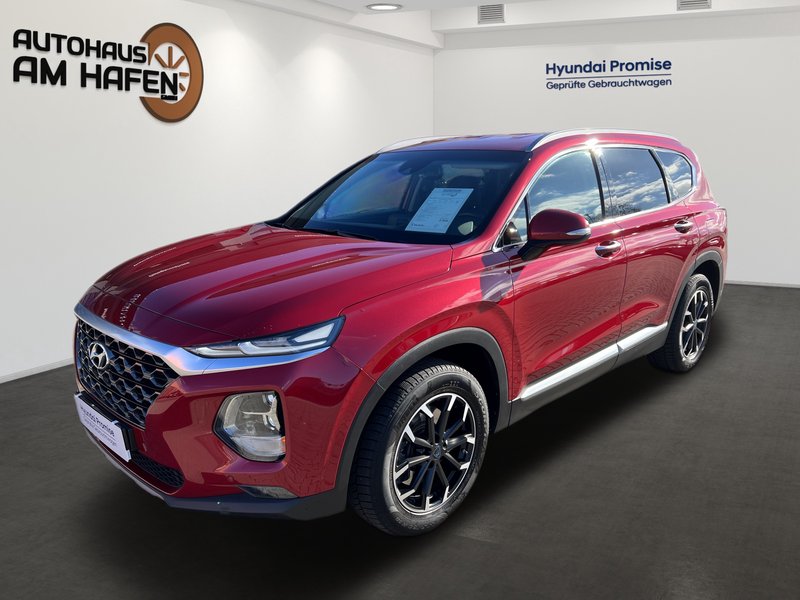 Hyundai SANTA FE Style 4WD Leder 8-fach SHZ Kühlung LED Navi