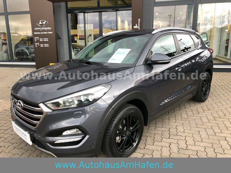 Hyundai TUCSON Premium 4WD*Leder*Sicherheitspaket*2.Hand