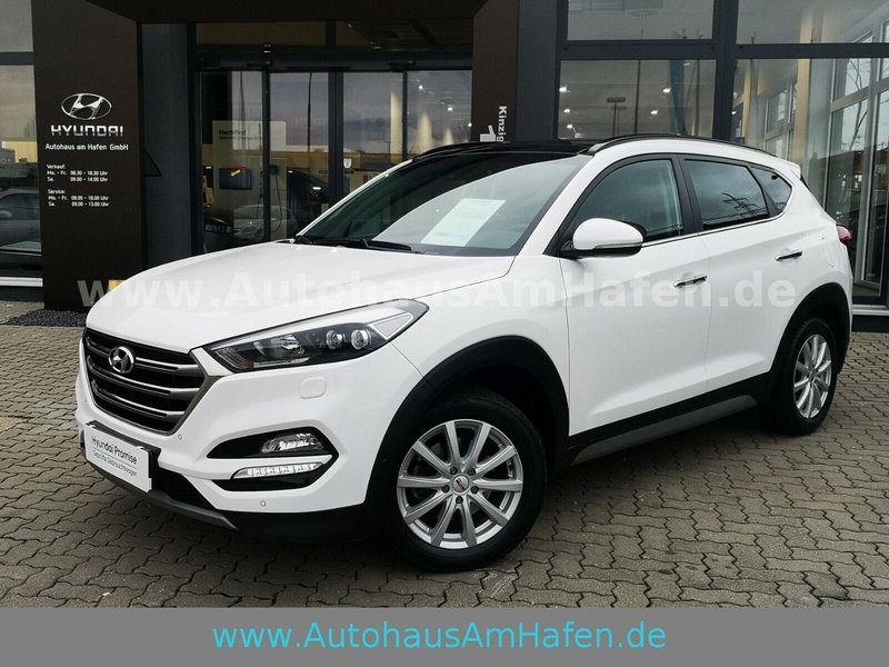 Hyundai TUCSON Premium 4WD Vollausstattung 1.Hand 8fach