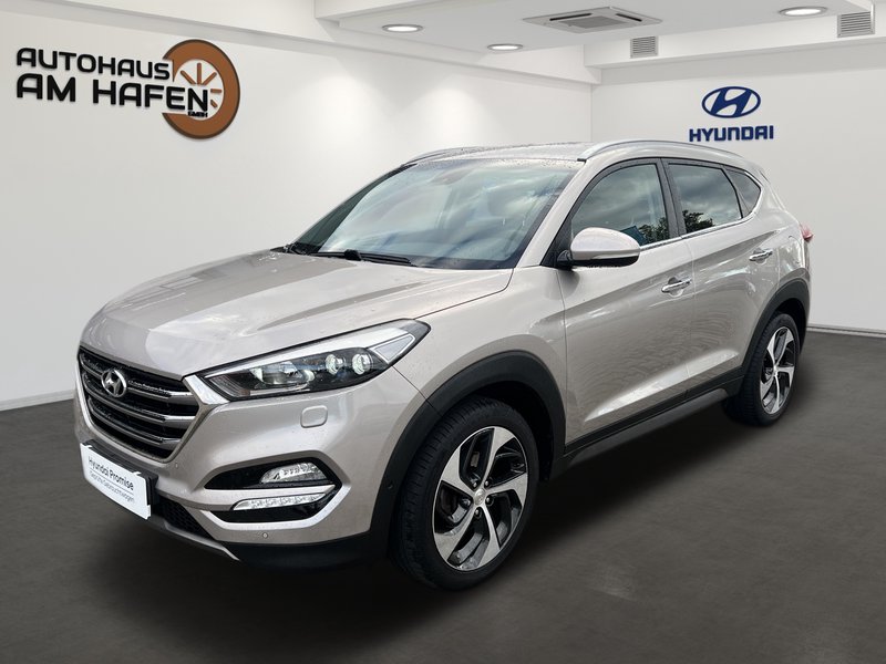 Hyundai TUCSON 1.6 DCT Premium*Leder*LED*8-fach*1. Hand Premium 4WD Leder 8-fach LED 1.
