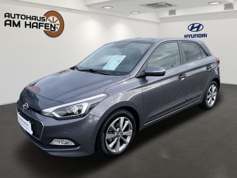 Hyundai i20 Style*Panoramaglasschiebedach* 1. Hand Panoramaglasschiebedach Checkheft 8fach