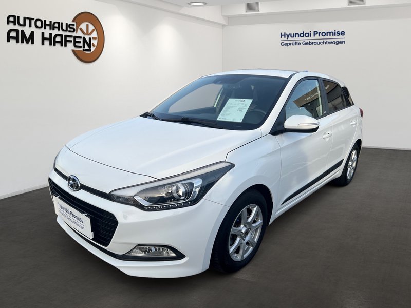 Hyundai i20 blue Passion
