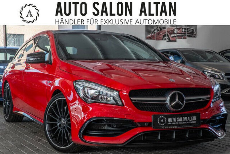 Mercedes Benz Cla 45 Amg Shooting Brake Cla 45 Amg 4mat Performance Sitze Abgas 100 Voll Used Buy In Trossingen Price 36770 Eur Int Nr 796 Sold