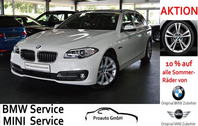 BMW 520d Touring Aut. AHK/NAVI PROF/GLASDACH/HIFI