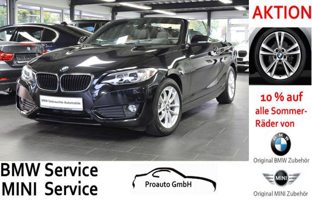BMW 220d Cabrio Aut. Advantage NAVI/XENON/SITZHEIZUNG